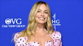 Margot Robbie Is a Balmain Barbie in Pink Polka Dots and Rosettes