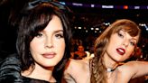 Taylor Swift and Lana Del Rey Wore Matching Midnight-Black Cat Eyes to the Grammys