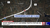 State police trooper injured while conducting traffic stop in Middlebury