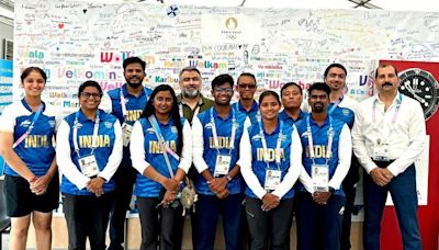 Paris Olympics 2024: Mood upbeat as 1st teams of Indian contingent reach village