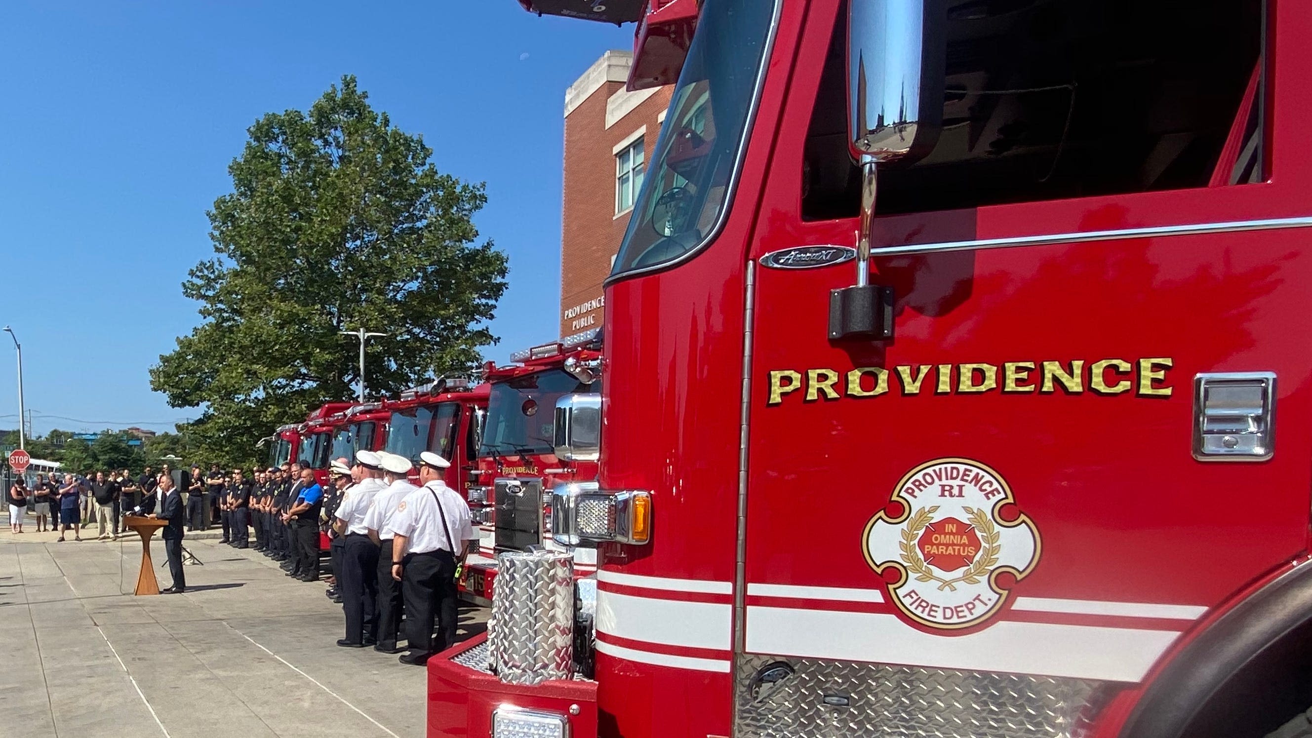 RI fire departments mourn the loss of Providence firefighter at age 41
