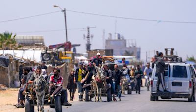 Guerra en Gaza: más de 100.000 personas huyen de Rafah mientras Israel amplía la ofensiva