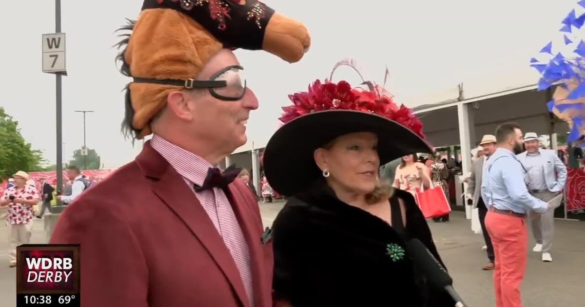 Derby Fashion | Couple attending Kentucky Derby 150 makes their own hats