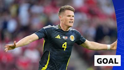 Euro 2024: Scott McTominay deflected strike puts Scotland ahead Switzerland