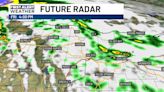 Rain and windy conditions Friday with clearing overnight and a pleasant Saturday