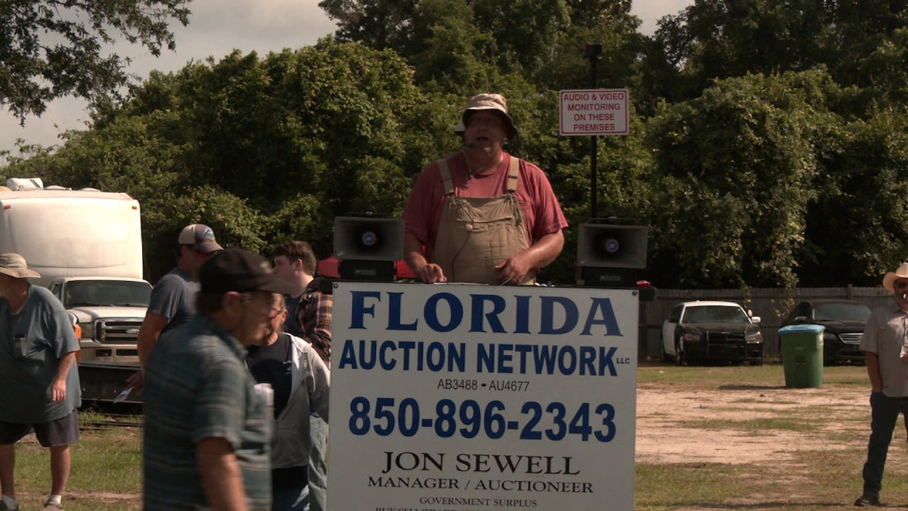 Everything must go at the government surplus auction in Springfield