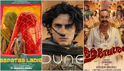 Dune 2 tops Letterboxd’s Top 25 films of 2024; Laapataa Ladies ranks 5th; Aattam, Aavesham among five Malayalam films featured
