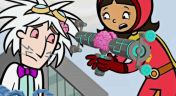 20. Time-Out With Two-Brains; Dr. WordGirl-Brains