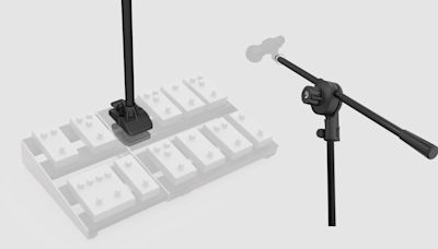 D’Addario’s adjustable pedalboard mic stand could be the stage space-saver you are looking for