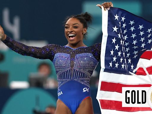 Paris 2024 Olympics video: Simone Biles' floor routine cements all-around gold