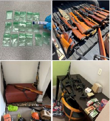 Three people charged in Harrison County with trafficking stolen firearm and possession of a weapon after felony conviction - WXXV News 25