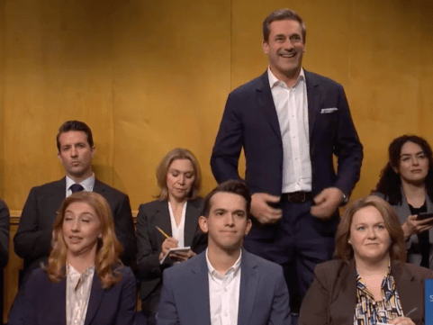 Jon Hamm Makes Surprise ‘SNL’ Cameo to Emphasize the Importance of Protecting Our Character Actors