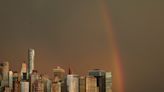 Double rainbow stretches over New York City on 9/11 anniversary: 'Light on a dark day'