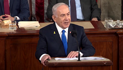 Protests in Chicago as Israeli Prime Minister Netanyahu speaks in Washington