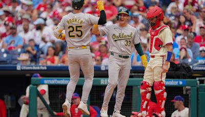 Oakland A's hit eight home runs in scorching 18-3 win over Philadelphia Phillies