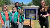 Local Girl Scout troop builds new little free library at Veterans Park in Jenks