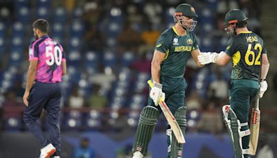 AUS vs SCO, T20 World Cup 2024: Australia completes tricky chase to knock Scotland out of Super Eight reckoning