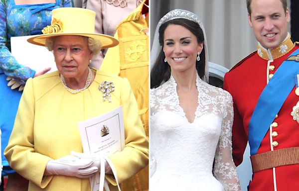 How Queen Elizabeth Broke Protocol at William and Kate’s Wedding Ceremony