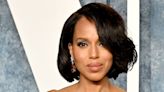 Kerry Washington's blazer and skirt co-ord is giving high-fashion Olivia Pope in NYC