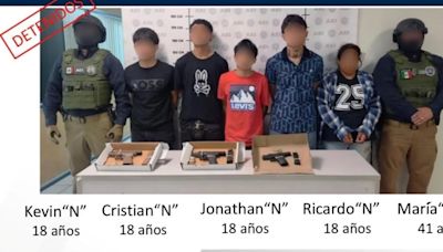 Caen 4 jóvenes que reclutó el CJNG; les pagaba 5 mil pesos por homicidio en Tecate, Baja California