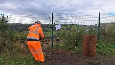 Huge mission to save dog trapped underground in cave enters sixth day