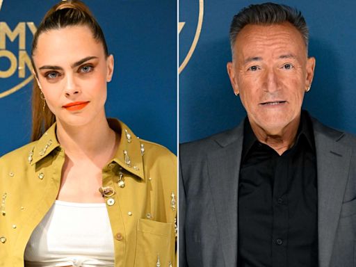 Cara Delevingne Met Bruce Springsteen at Glastonbury and Didn’t Know Who He Was, Reveals Girlfriend Was Horrified