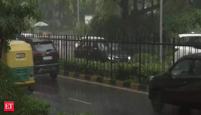 Delhi gets relief from humid weather as rain lashes parts of national capital - The Economic Times