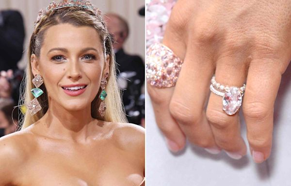 All About Blake Lively's One-of-a-Kind Engagement Ring — Including Its Unexpected Diamond Color!