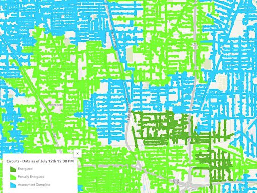 New CenterPoint outage tracker is online ahead of Tropical Storm Francine | Houston Public Media