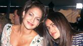 Salma Hayek Pinault Shares Throwback Photo with Jennifer Lopez and Ben Affleck for Singer's Birthday