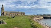 Church and graves threatened by coastal erosion