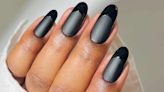 27 Dark French Manicures for a Cool, Edgy Look