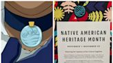 Starbucks faces backlash over a symbol in a Native American Heritage Month sign