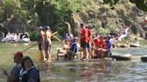 Picknick auf dem Fluss? So entkommt man in Serbien der Hitze