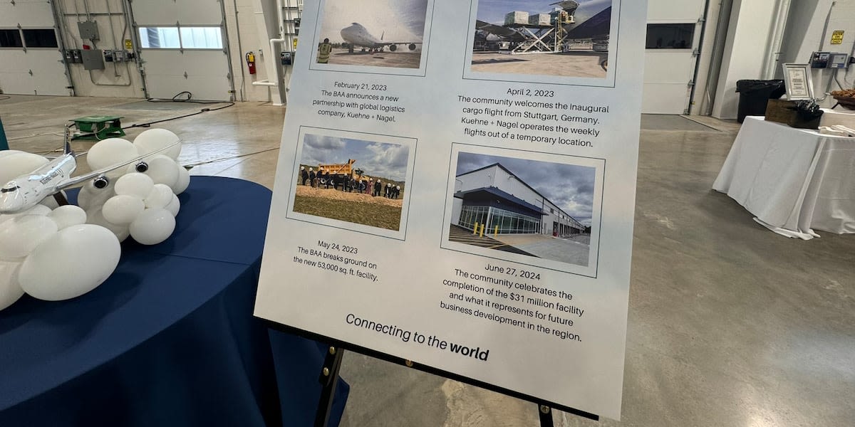 Birmingham-Shuttlesworth International Airport unveils new air cargo facility