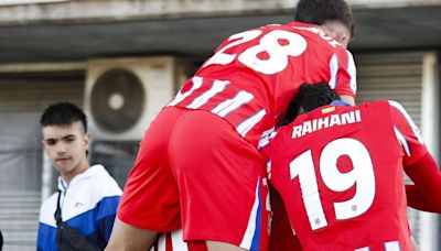 0-1. Niño le da la victoria al Atlético de Madrid B, en el 92', en el Fernando Torres