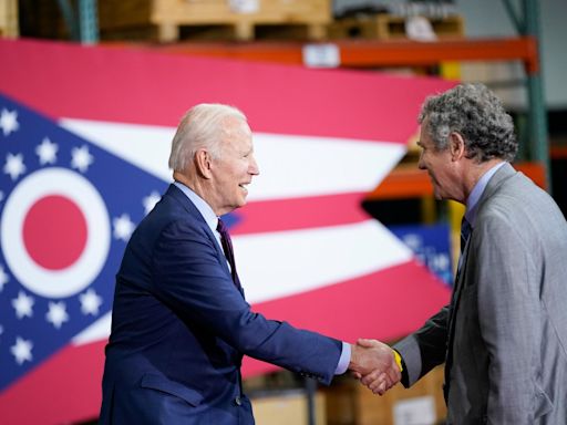 Sherrod Brown calls for Biden to withdraw from presidential race
