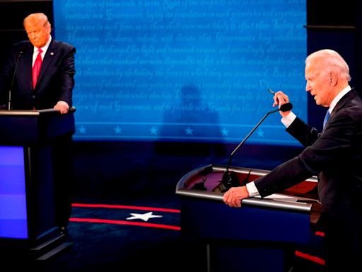 Biden campaign picks right-side podium for CNN debate, Trump will have the last word