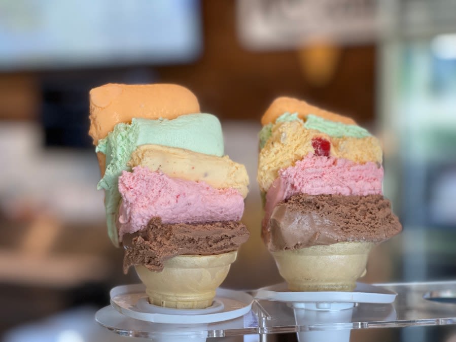 Rainbow Cone giving away free cones on Mother’s Day with $5 purchase