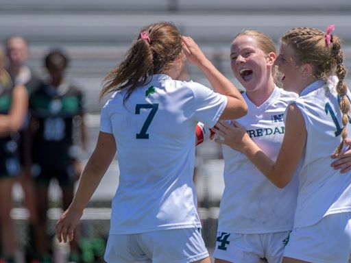 On to state: Peoria Notre Dame girls soccer wins supersectional over New Lenox Providence