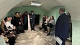 In a bomb shelter under Kyiv, a US professor taught Ukrainian students about the art of peace