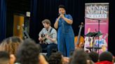 Artist Shana Tucker inspires students through music with Opening Nights residency tour