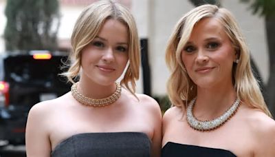 Reese Witherspoon and daughter Ava keep twinning in chic strapless gowns