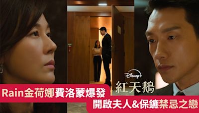 Disney+《紅天鵝》重磅來襲！Rain金荷娜同框費洛蒙大爆發，開啟夫人&保鑣禁忌之戀