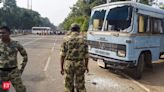 West Bengal: Protesters injure three police personnel and vandalise police vehicles in Malda district's Manikchak area