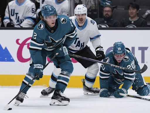 Rookies Celebrini and Smith give Sharks fans a reason to be excited