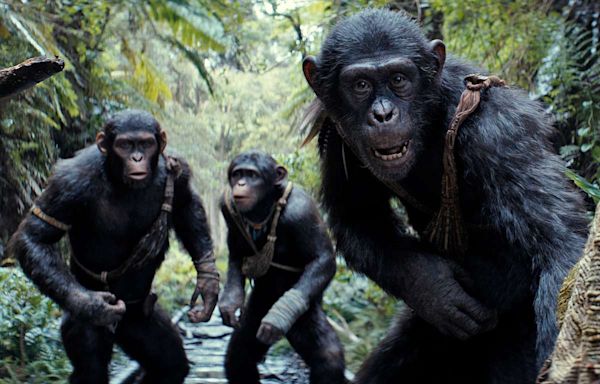 'Kingdom of the Planet of the Apes' Deleted Scene: Chimps Take New Heights in Thrilling Sequence (Exclusive)