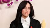 Billie Eilish Wows at 2024 Oscars in Knee-Length Plaid Skirt with a Touch of Girly Flair
