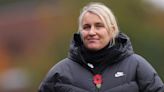 Emma Hayes, manager of Chelsea, looks on prior to the Barclays Women's Super League match between Everton FC and Chelsea FC at Walton Hall Park...