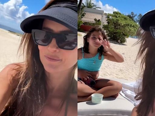 Deborah Secco curte dia de sol ao lado da filha, Maria Flor, em resort de luxo nas Ilhas Maurício